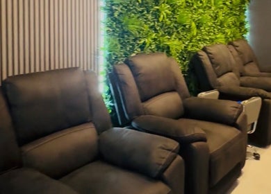 Comfortable massage chairs at Mel's Massage & Reflexology - Mount Lawley, Western Australia, AU.