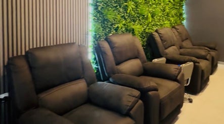 Comfortable massage chairs at Mel's Massage & Reflexology - Mount Lawley, Western Australia, AU.