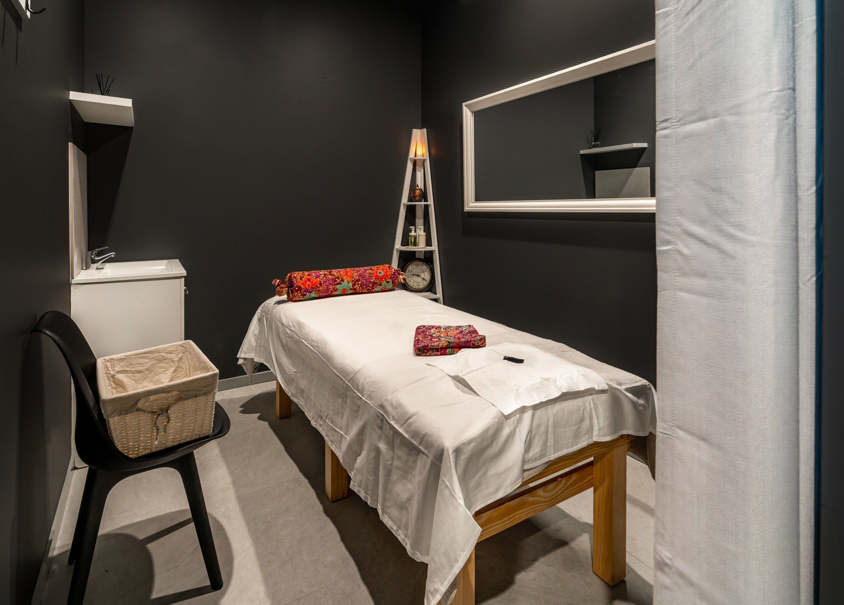 Relaxing massage room at Mel's Massage & Reflexology - Mount Lawley, Mount Lawley, Western Australia, AU.