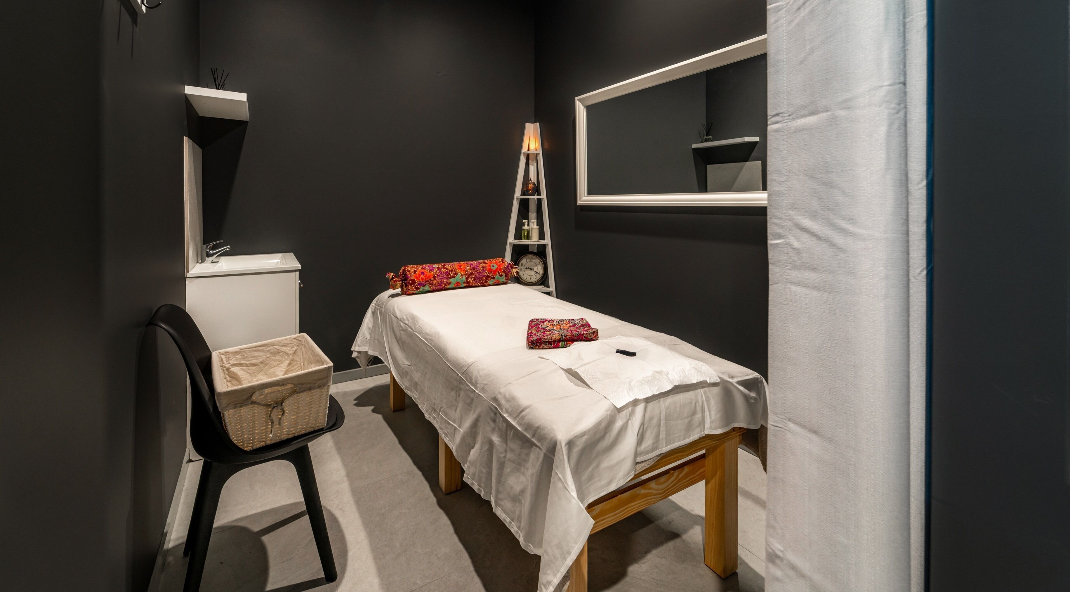 Relaxing massage room at Mel's Massage & Reflexology - Mount Lawley, Mount Lawley, Western Australia, AU.