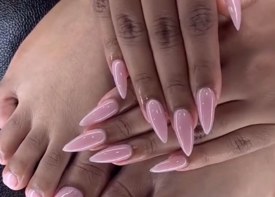 Perfectly manicured hands and pedicured feet at Xtend Beauty Studio, Dubai, AE.