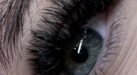 Close-up of a beautifully styled eye at Superfine Cosmetics, Ruthin, Wales, GB.