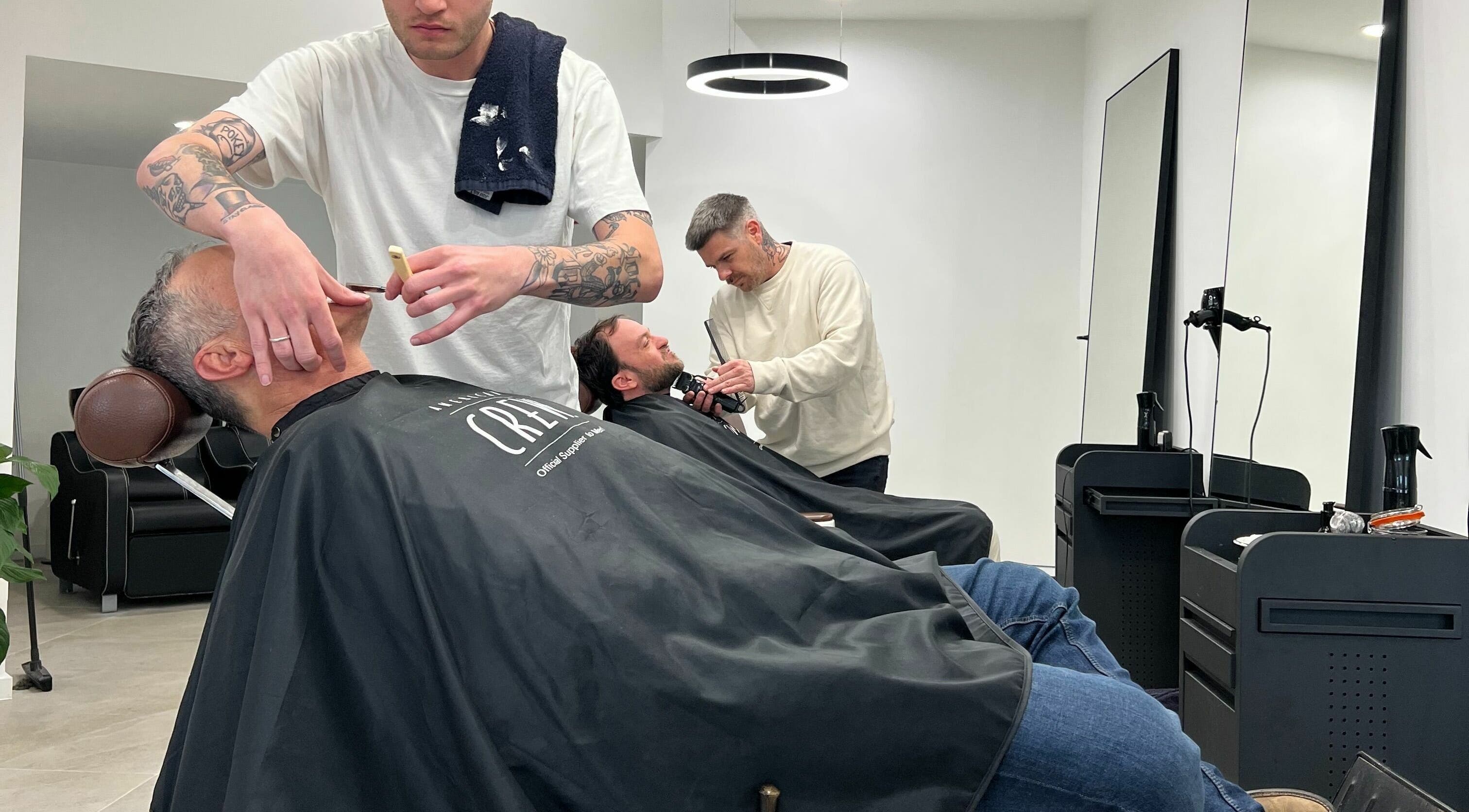 Barbers at AC FLO provide expert grooming at Bondi Beach, New South Wales, AU.