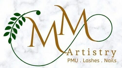 Letter Initial MM beauty monogram and elegant logo design - stock vector  2499064