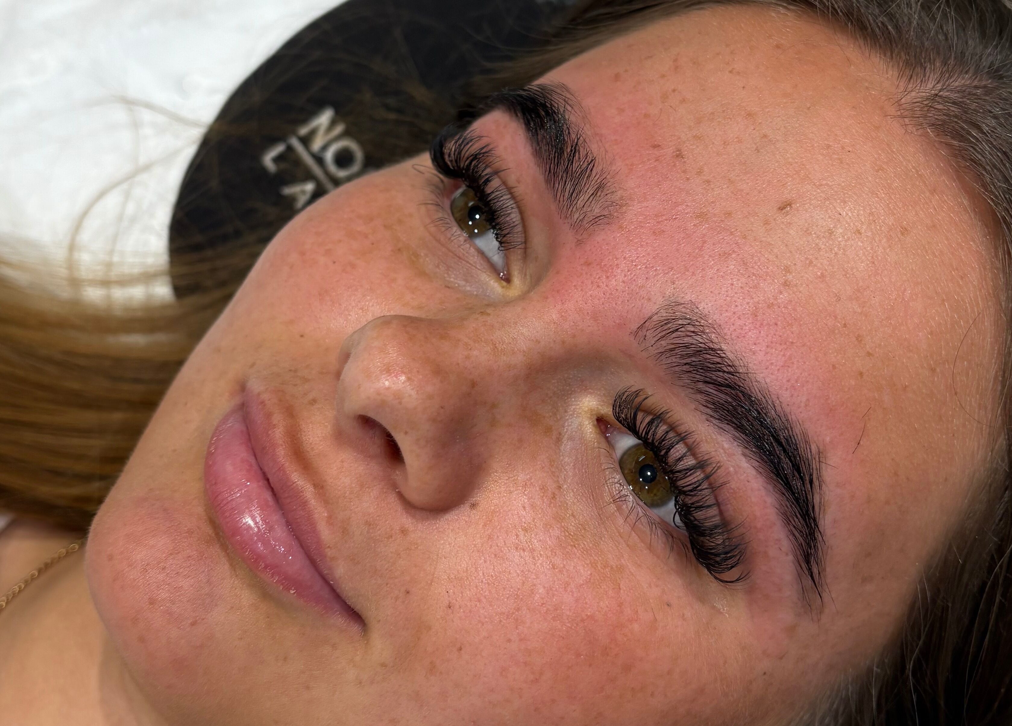Beautifully styled lashes at Glow Up Lash & Brow, East Cowick, England, GB showcase luxury beauty service.