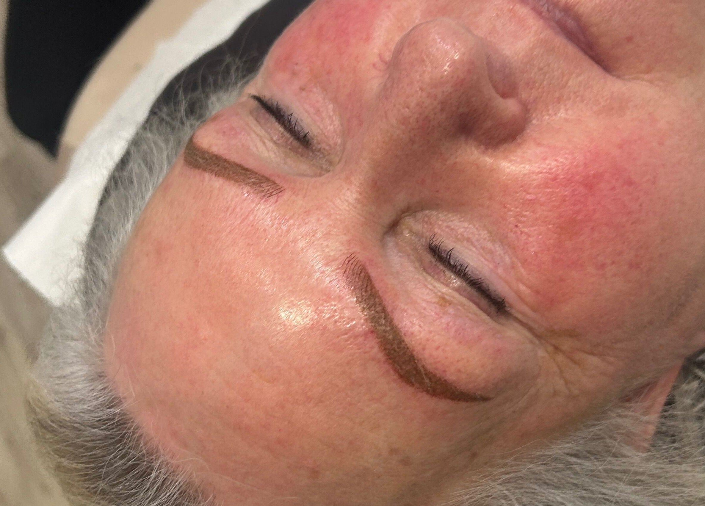 Freshly styled eyebrows at Glow Up Lash & Brow, East Cowick, England, GB, showcasing precision and artistry.