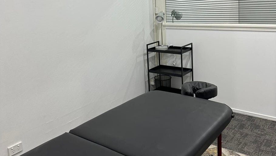 Therapy room at Northern Rivers Therapy, Ballina, New South Wales, AU featuring a massage table and calming decor.