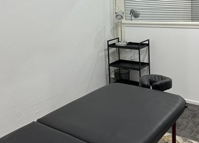 Therapy room at Northern Rivers Therapy, Ballina, New South Wales, AU featuring a massage table and calming decor.