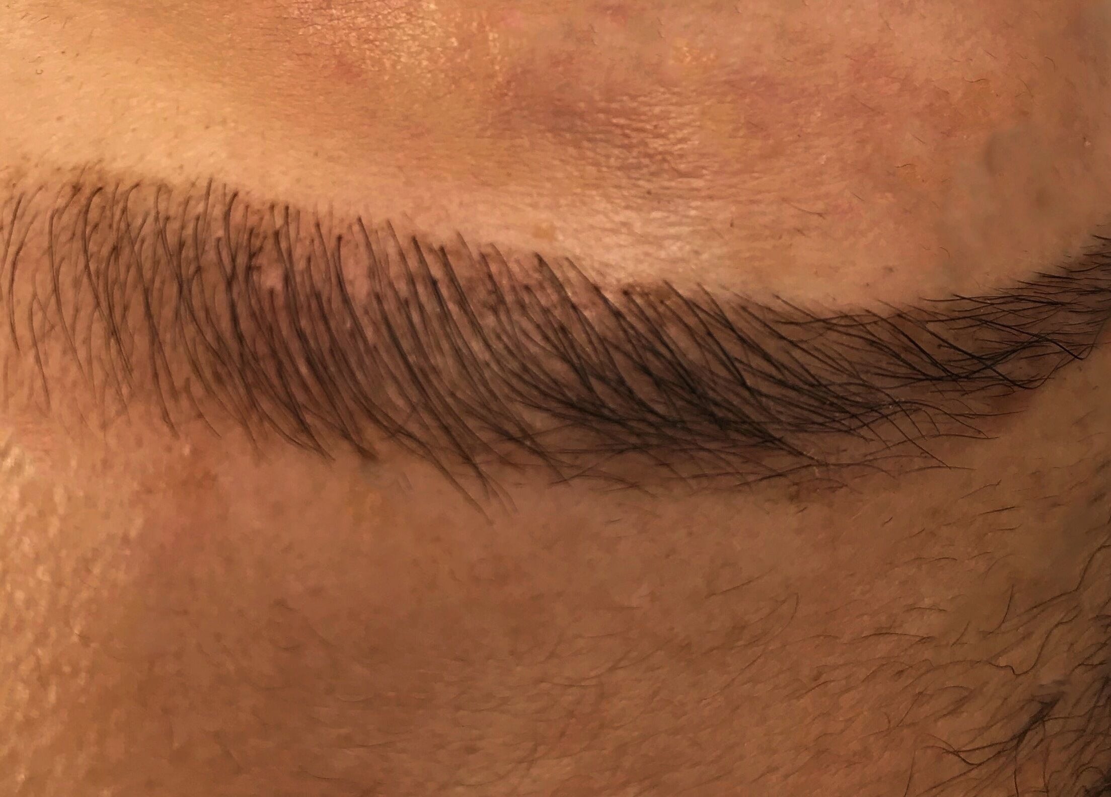 Beautifully shaped eyebrow at Lashes by Mynxy Beauty Bar, Sandton, Gauteng, ZA, showcasing expert brow artistry.