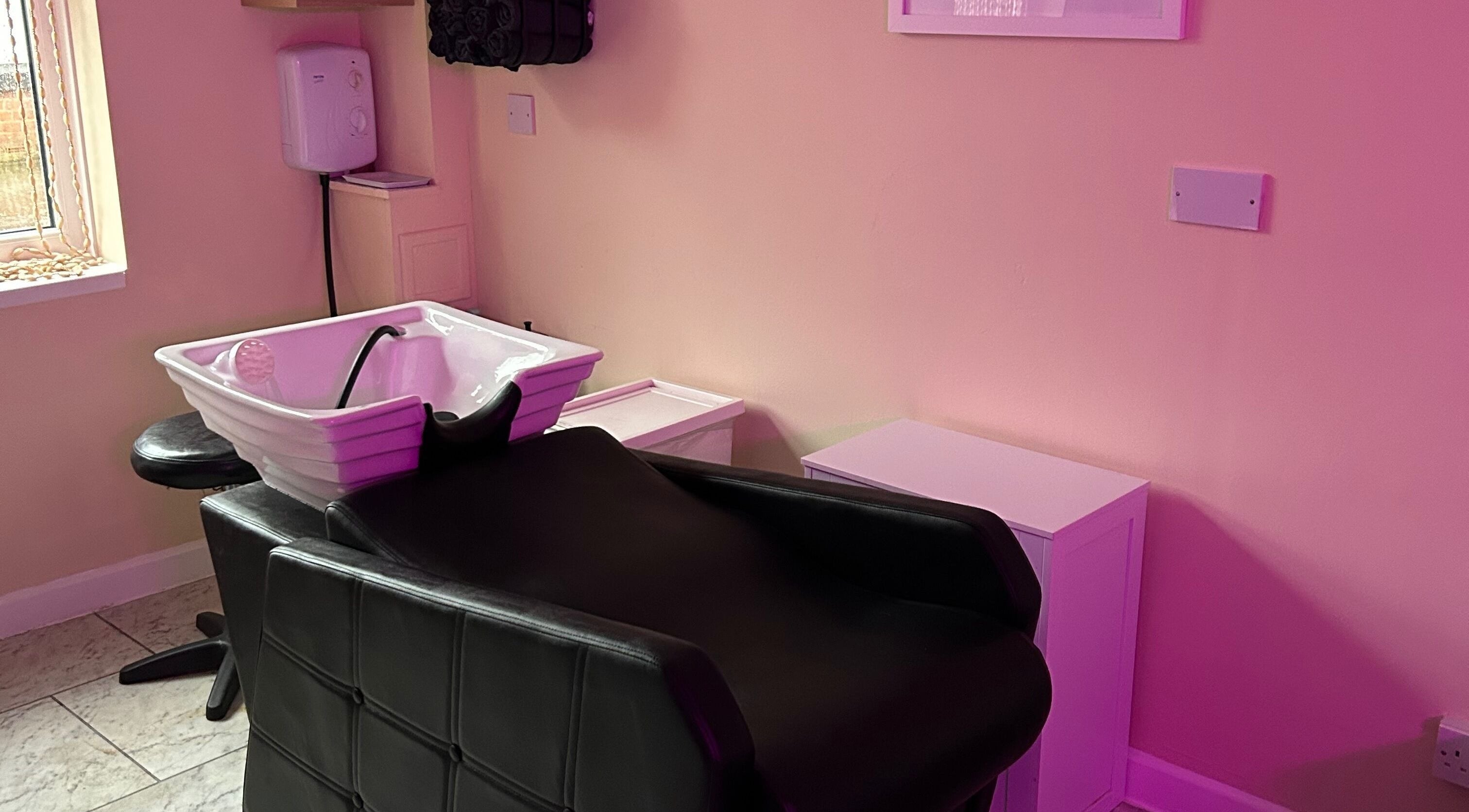 Chic wash station at Bobbypins (new clients please contact us first!), Bromsgrove, England, GB.