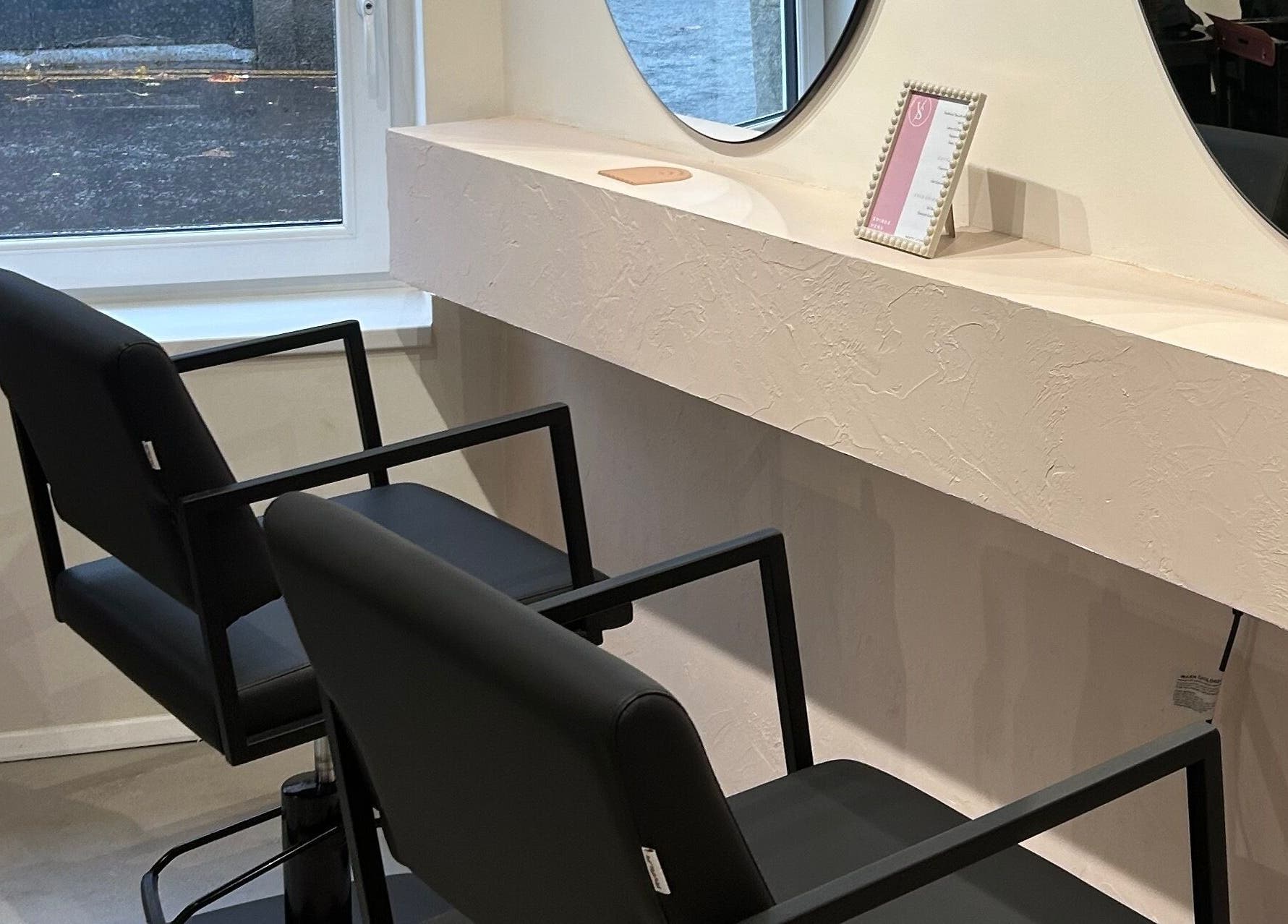 Sleek vanity setup at Jodie Create | Vanity Studio Aberdeen, located in Aberdeen, Scotland, GB. Modern elegance.