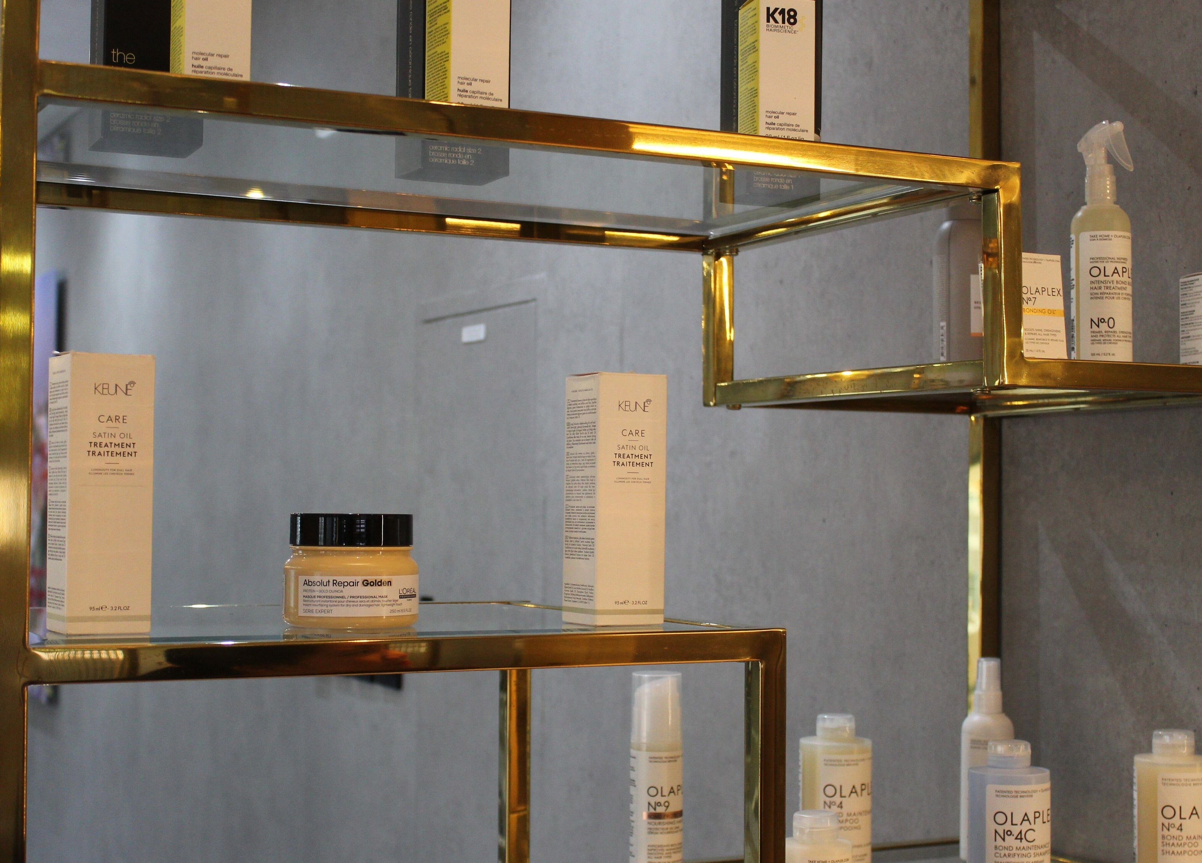 Product display at The Salon Luxe at Five JBR, Dubai, Dubai, AE, showcasing premium beauty treatments.