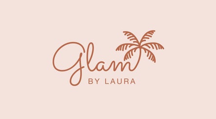 Glam by Laura logo with a palm design in Sheffield, England, GB.