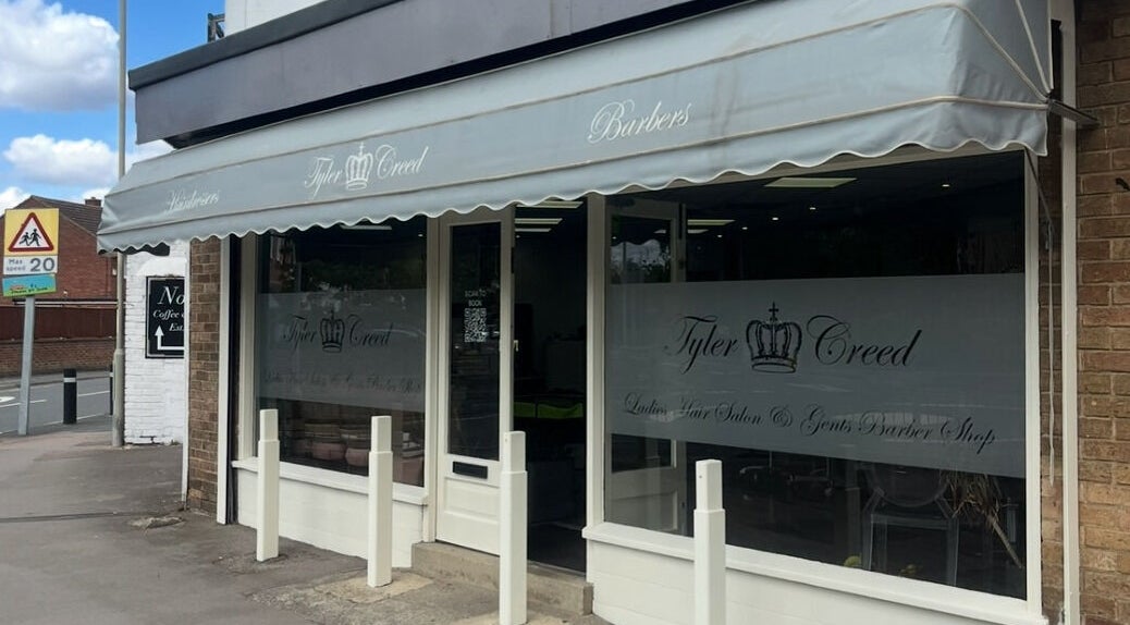 Front view of Hair by Hannah salon in Longlevens, England, GB showcasing their elegant exterior.