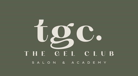 The Gel Club logo in Stamford, England, GB, showcasing the salon and academy branding.