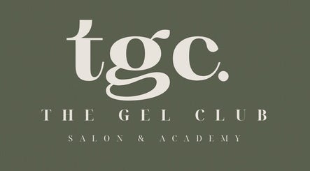 The Gel Club logo and name displayed in elegant font, Stamford, England, GB.