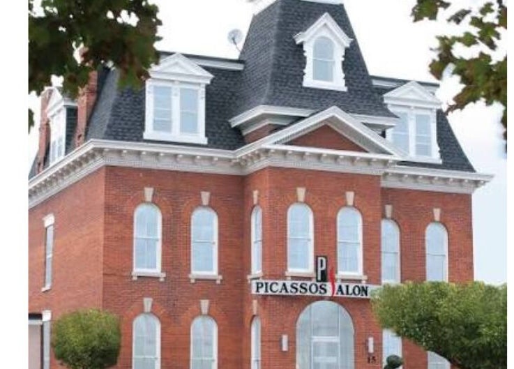 Charming brick venue of The Lash Lounge, St. Catharines, Ontario, CA.