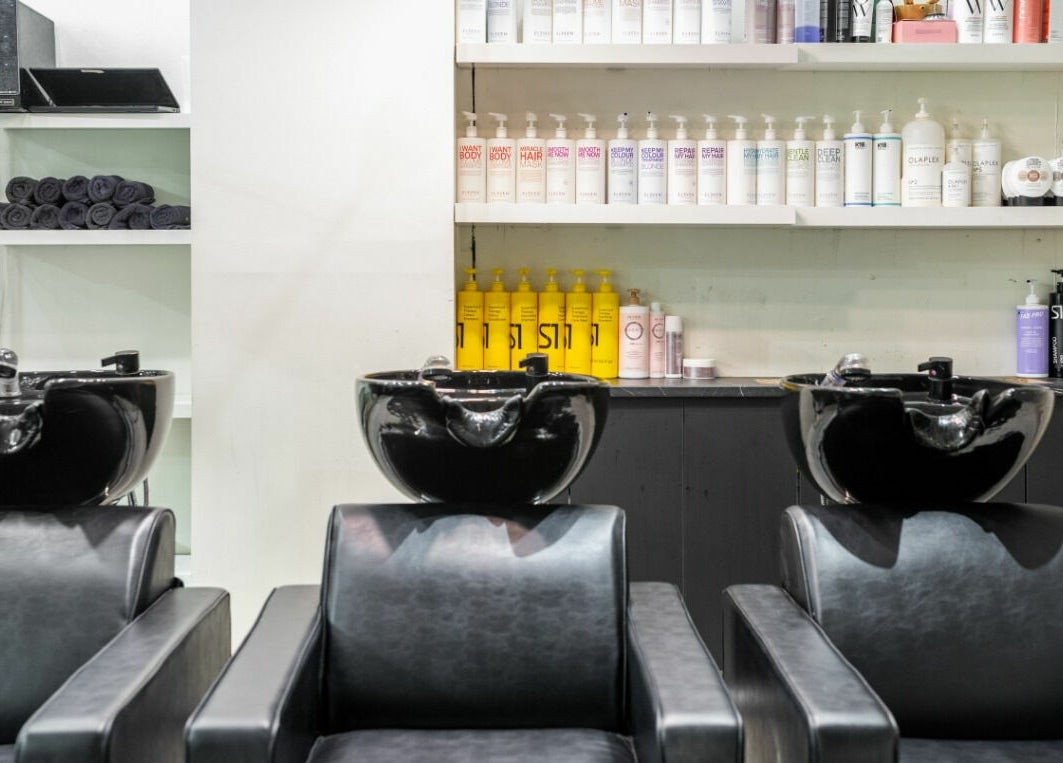 Modern wash stations at House of Lox Neutral Bay, spacious and stylish, Neutral Bay, New South Wales, AU.