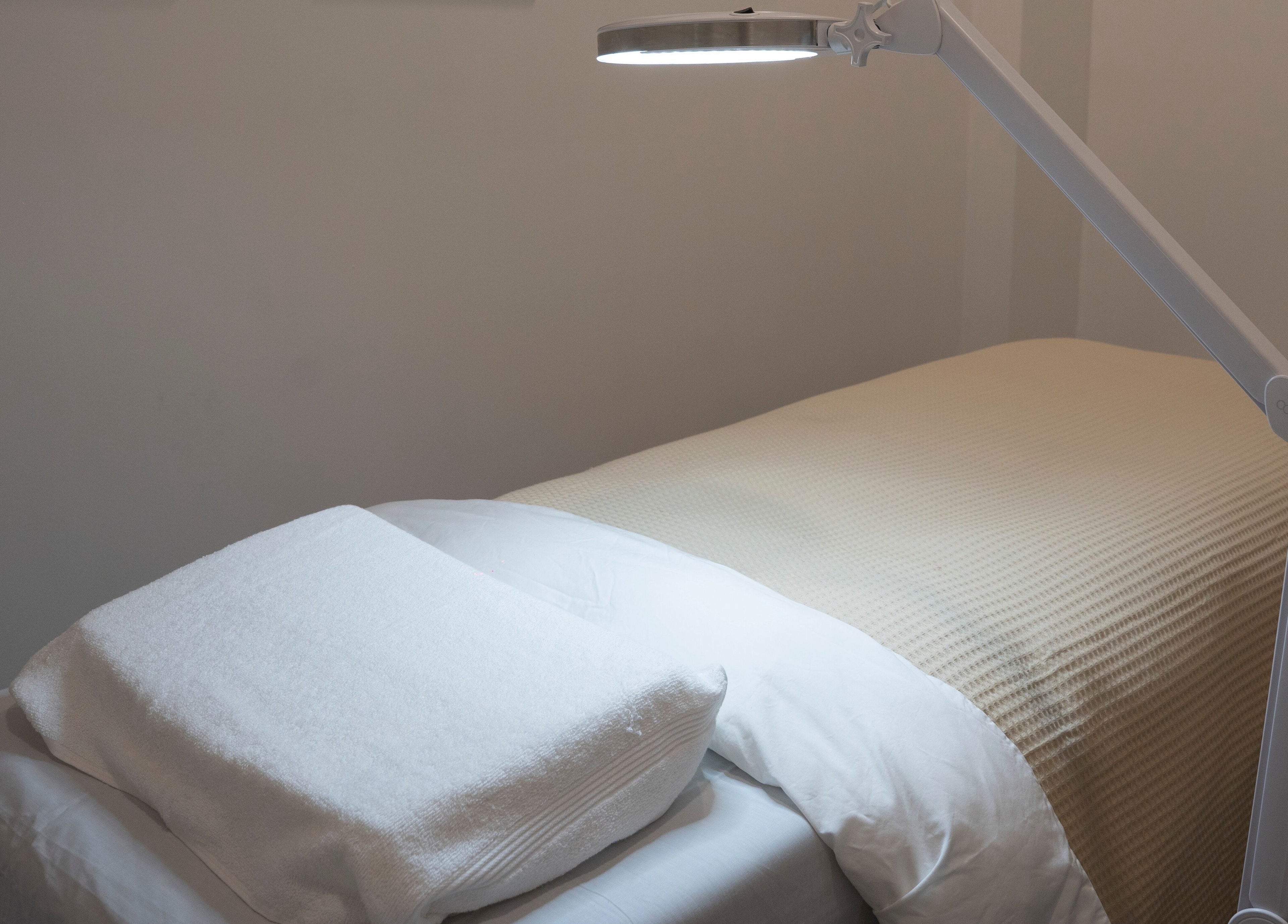 Cozy treatment room at The House of Beauty (Nadi), Nadi, Western Division, FJ, with a plush massage table.