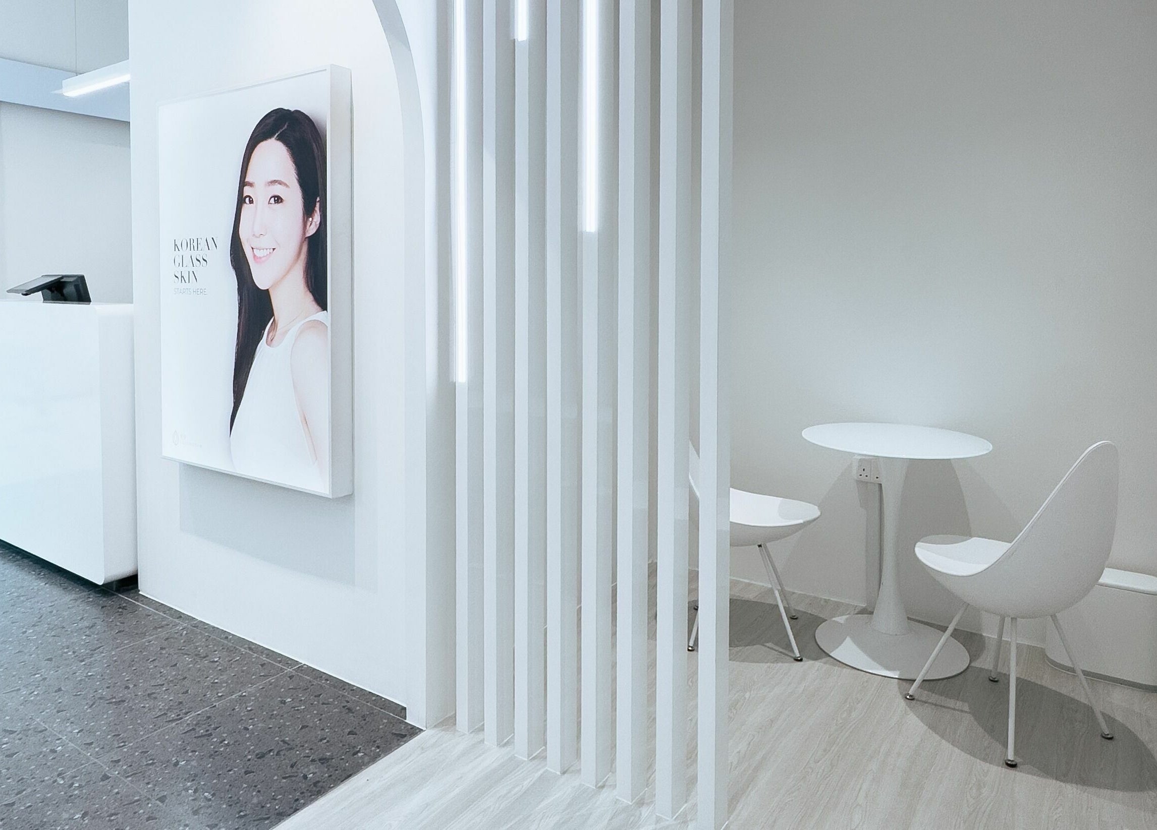 Elegant and modern interior of Cheongdam, Jurong Point, Singapore, SG with minimalist decor and serene ambiance.