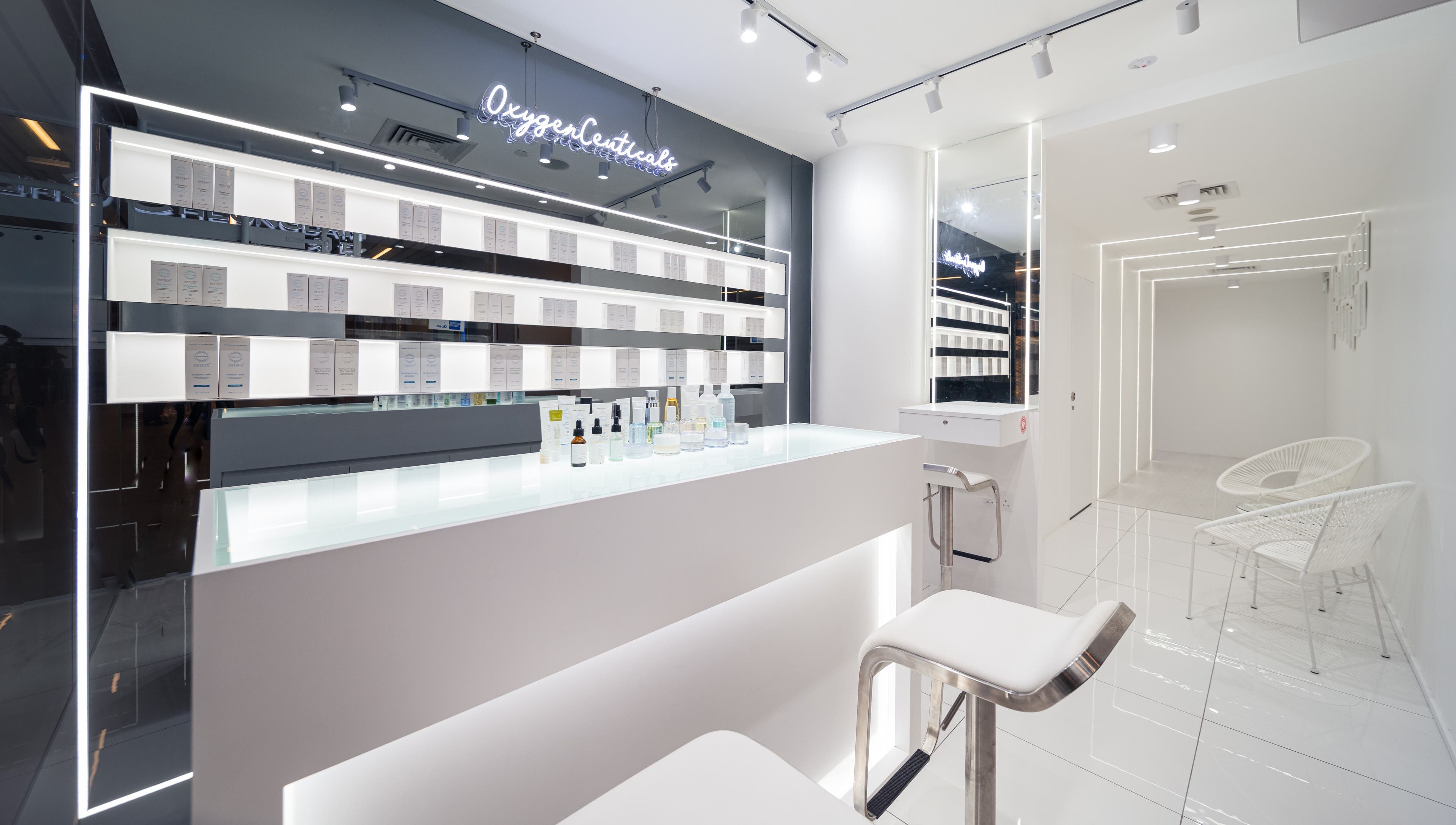 Modern beauty counter at Cheongdam - SingPost Centre, Singapore, Singapore, SG showcasing elegant design.