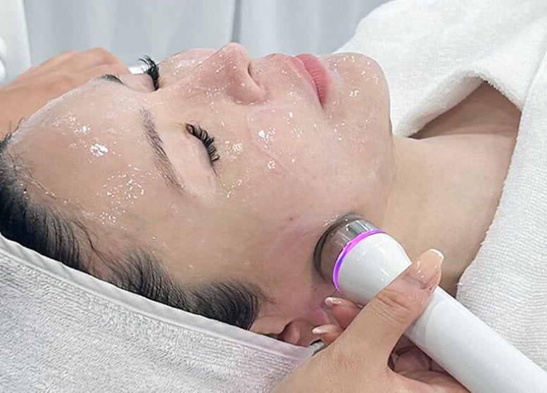 Relaxing facial treatment at Cheongdam - SingPost Centre, Singapore, Singapore, SG, enhancing skin radiance.