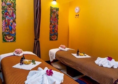 Therapeutic massage room at Siam Princess Thai Massage - Dymocks Building, Sydney, New South Wales, AU.
