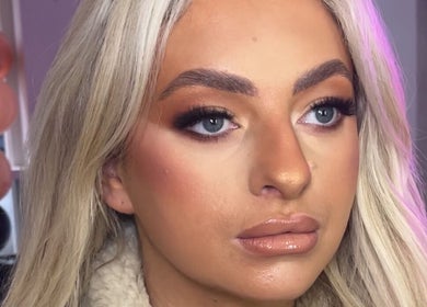 Elegant makeup look at LJB Makeup and Beauty, New Ross, County Wexford, IE, showcasing expertly applied cosmetics.