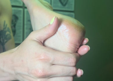 Foot massage therapy at Blissful Balance, Orem, Utah, US, enhancing relaxation and well-being.