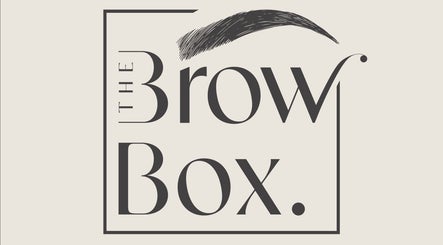 Logo of The Brow Box, Donington le Heath, England, GB, featuring stylized eyebrow graphic.