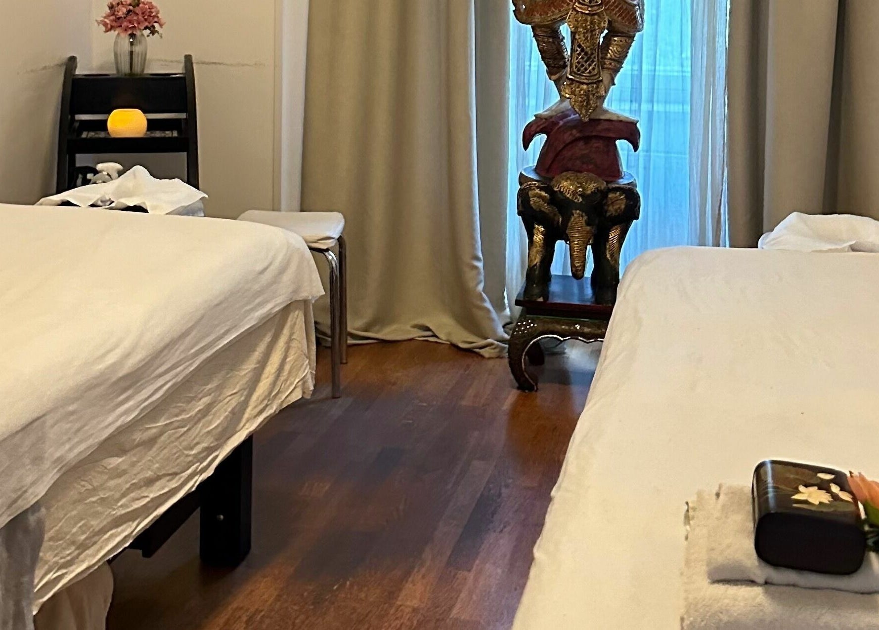 Ruheraum im Deevari Spa Am Goetheplatz, München, Bayern, DE mit entspannender Atmosphäre.