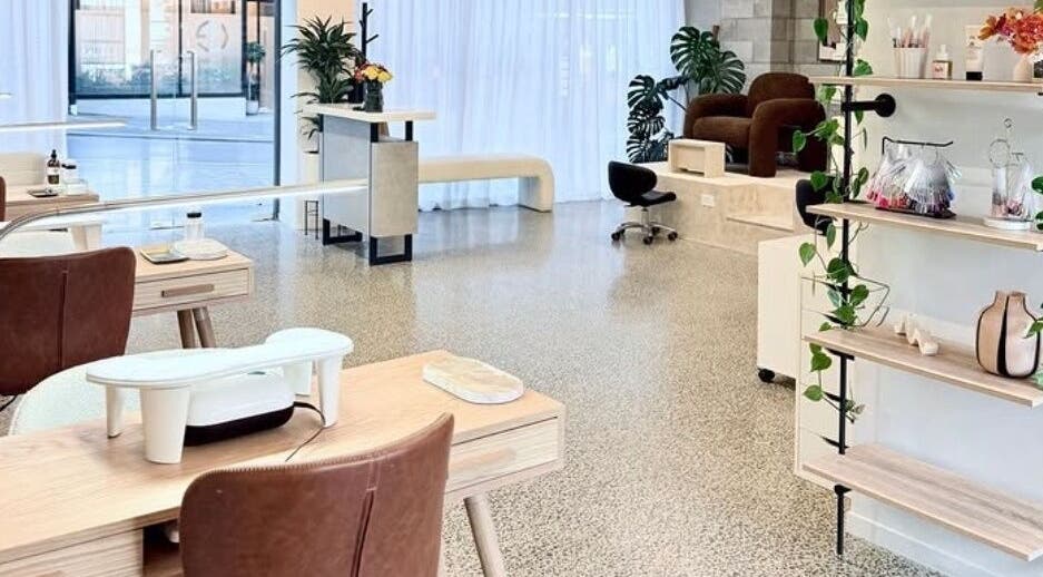 Interior view of Studio Ten in Auckland, Auckland, NZ showcasing chic beauty and wellness design.