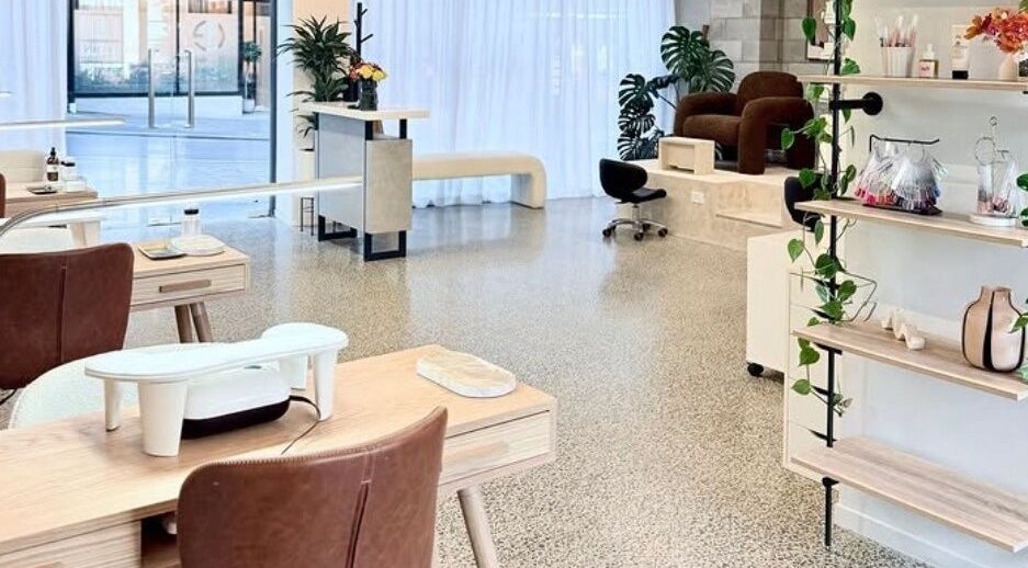 Interior view of Studio Ten in Auckland, Auckland, NZ showcasing chic beauty and wellness design.