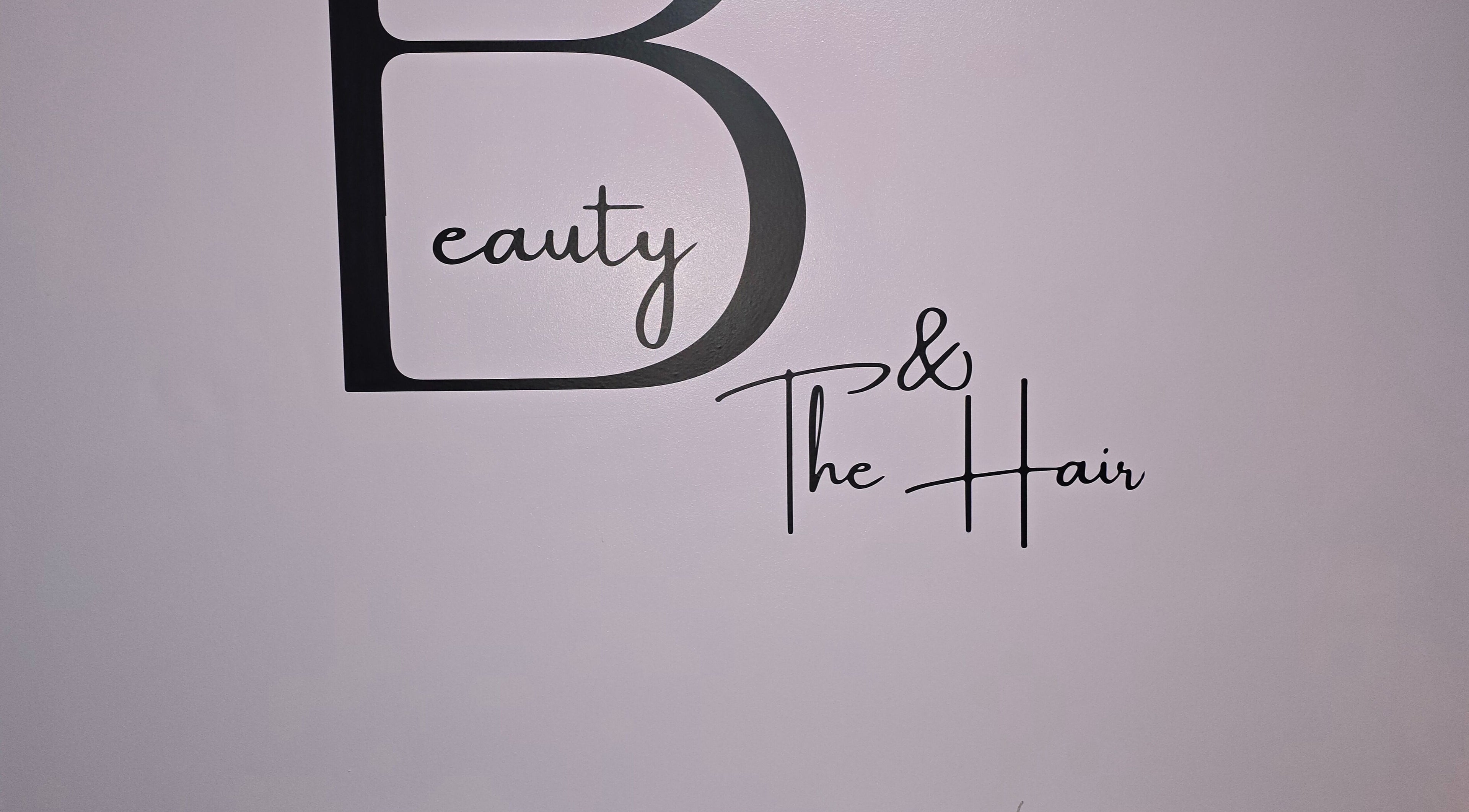 Elegant wall logo of Beauty and the Hair at ENFIELD, England, GB.