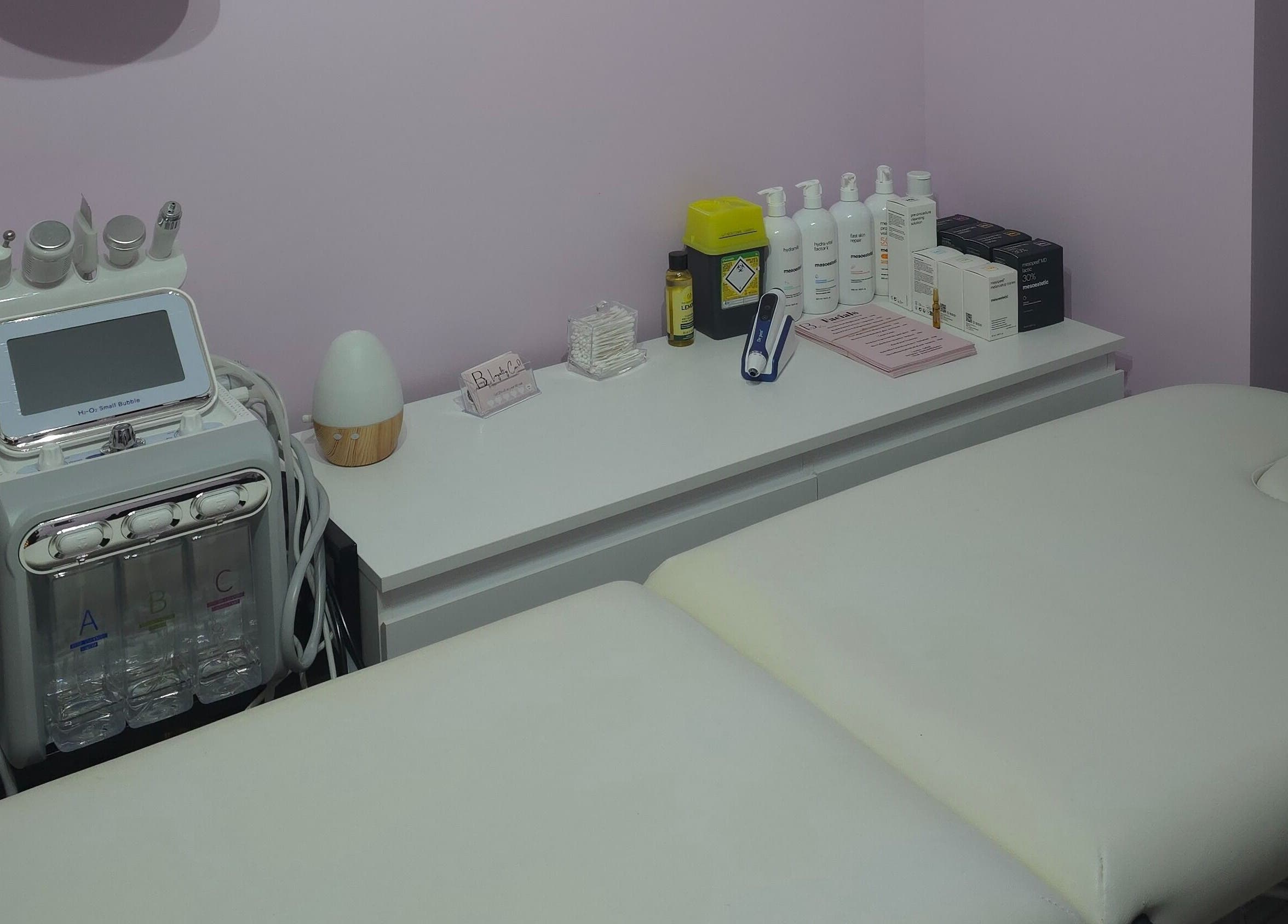 Beauty and the Hair spa treatment room with modern equipment in ENFIELD, England, GB.