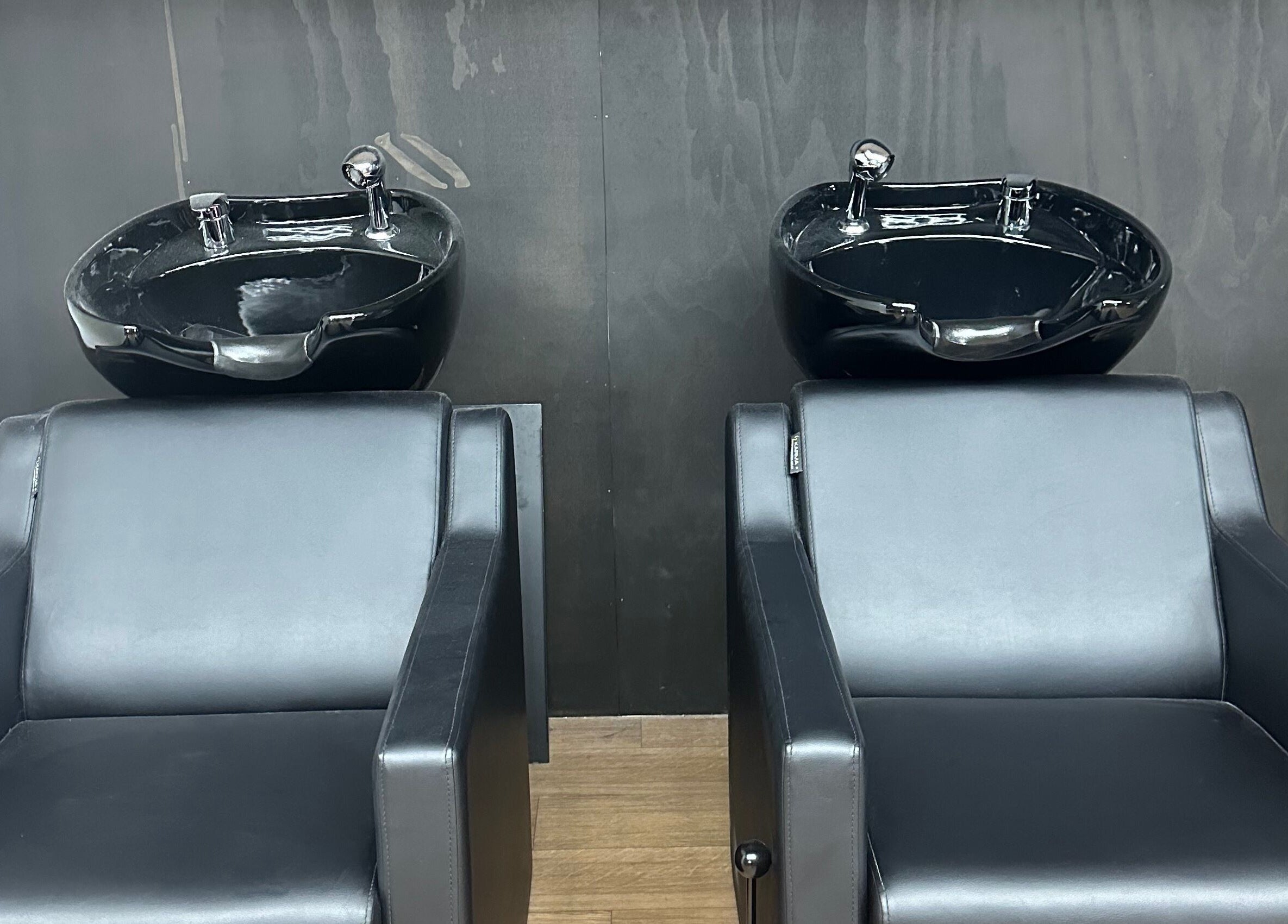 Only Fades Barbershop Inv features sleek black wash stations in Invercargill, Southland, NZ for premium client care.