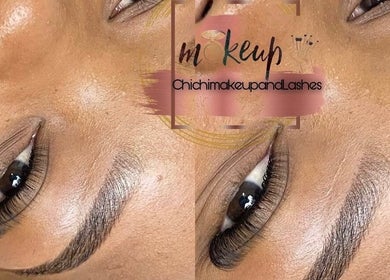 Beautifully applied lashes at Chichimakeupandlashes, Johannesburg, Gauteng, ZA.