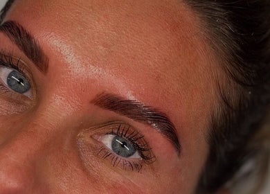 Perfectly shaped brows at Theglow by CLS, Batley, England, GB, showcasing expert beauty services.