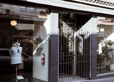 Front view of Brother Wolf Prahran, a stylish hair salon in Prahran, Victoria, AU with modern decor.