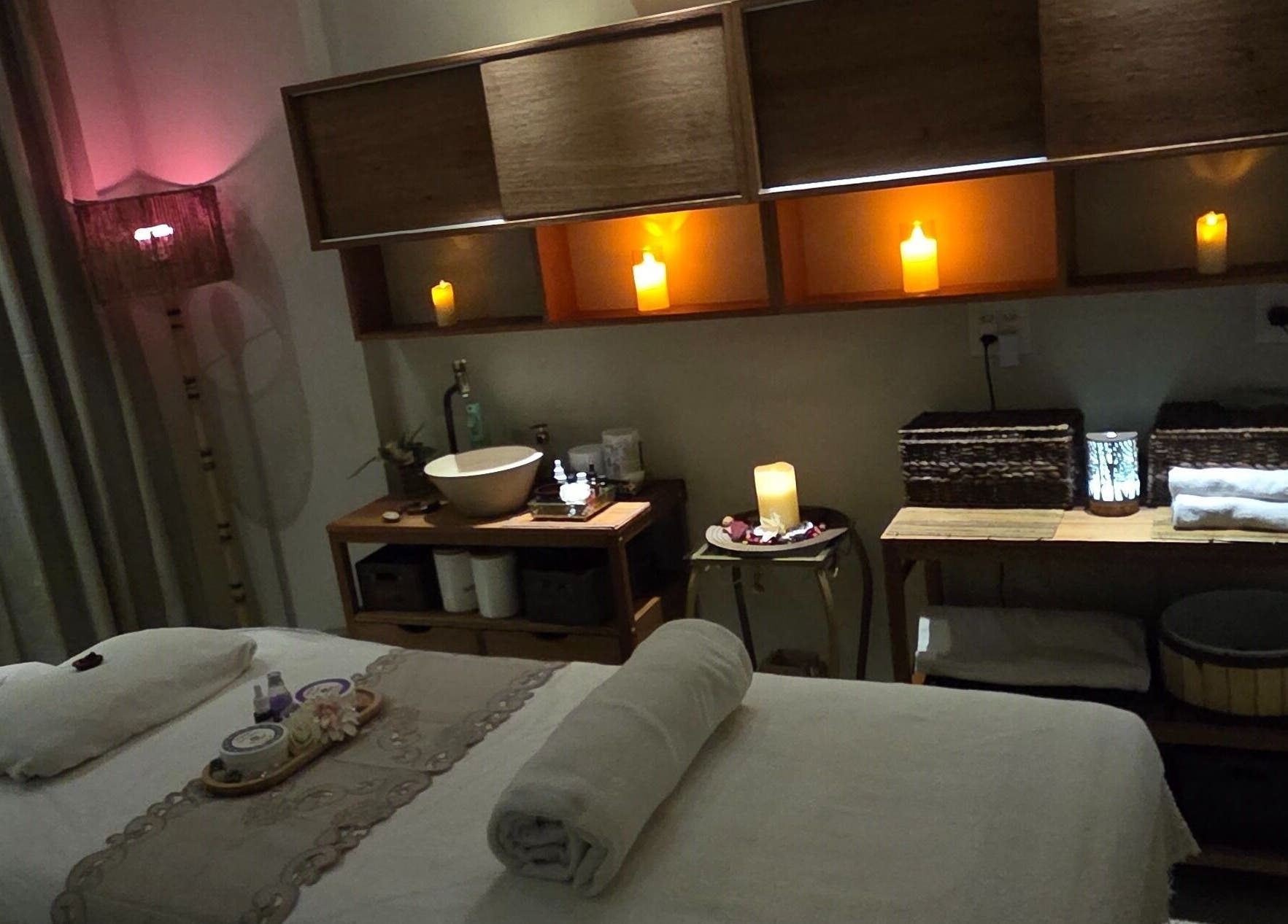 Sala de massagem do Niterói Studio MassoTerapia E Holismo Terapias Integrativas em Niterói, Rio De Janeiro, BR.