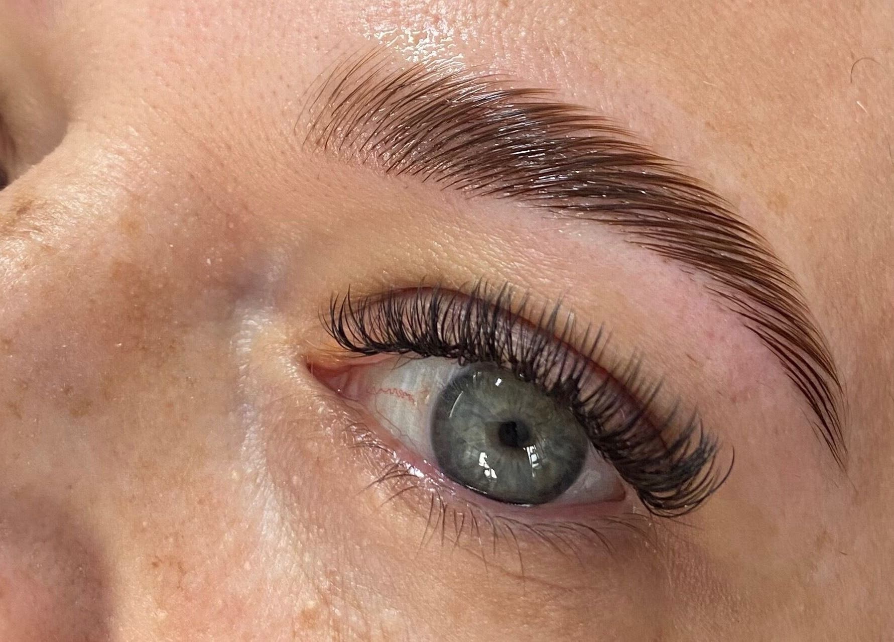 Enhanced brows and lashes at ALM Beauty, Brighton And Hove, England, GB