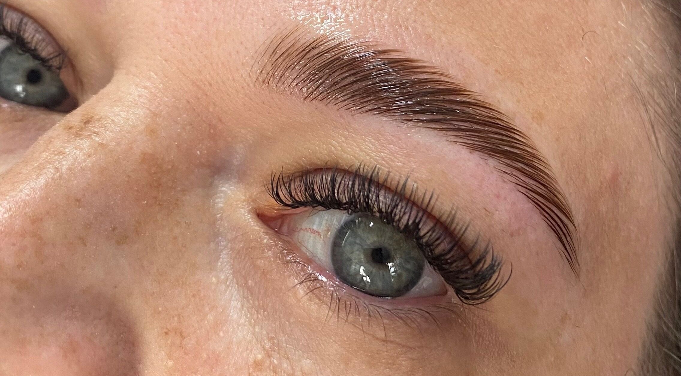 Enhanced brows and lashes at ALM Beauty, Brighton And Hove, England, GB