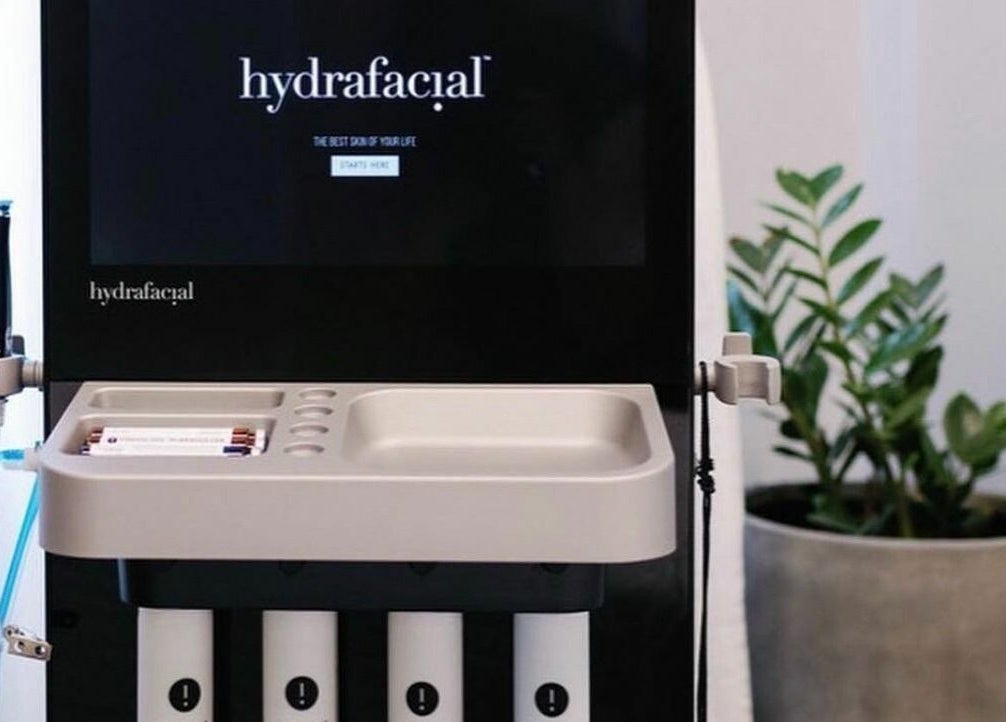 HydraFacial machine at Oceanfront - Vogue Lashes and Spa, Virginia Beach, Virginia, US.