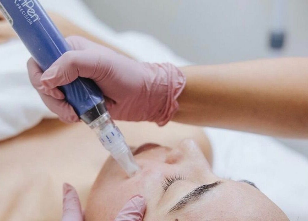 Facial treatment at At Oceanfront - Vogue Lashes and Spa, Virginia Beach, Virginia, US.