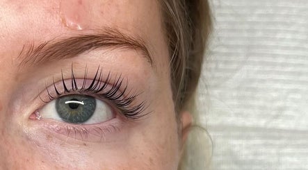 Close-up of expertly enhanced lashes at Beths Beauty Services, Morphett Vale, South Australia, AU.