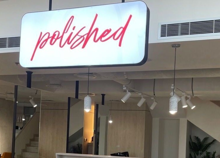 Polished salon interior with modern decor in Al Khobar, Eastern Province, SA.