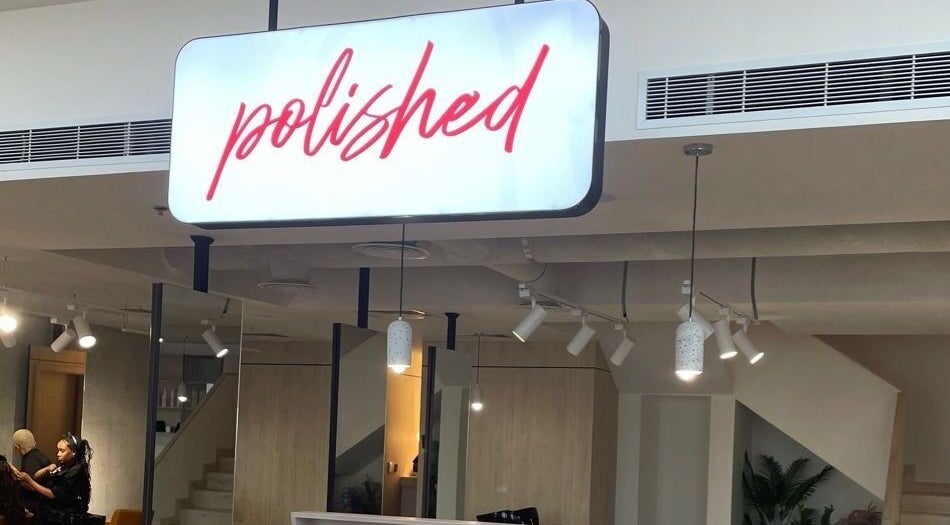 Polished salon interior with modern decor in Al Khobar, Eastern Province, SA.