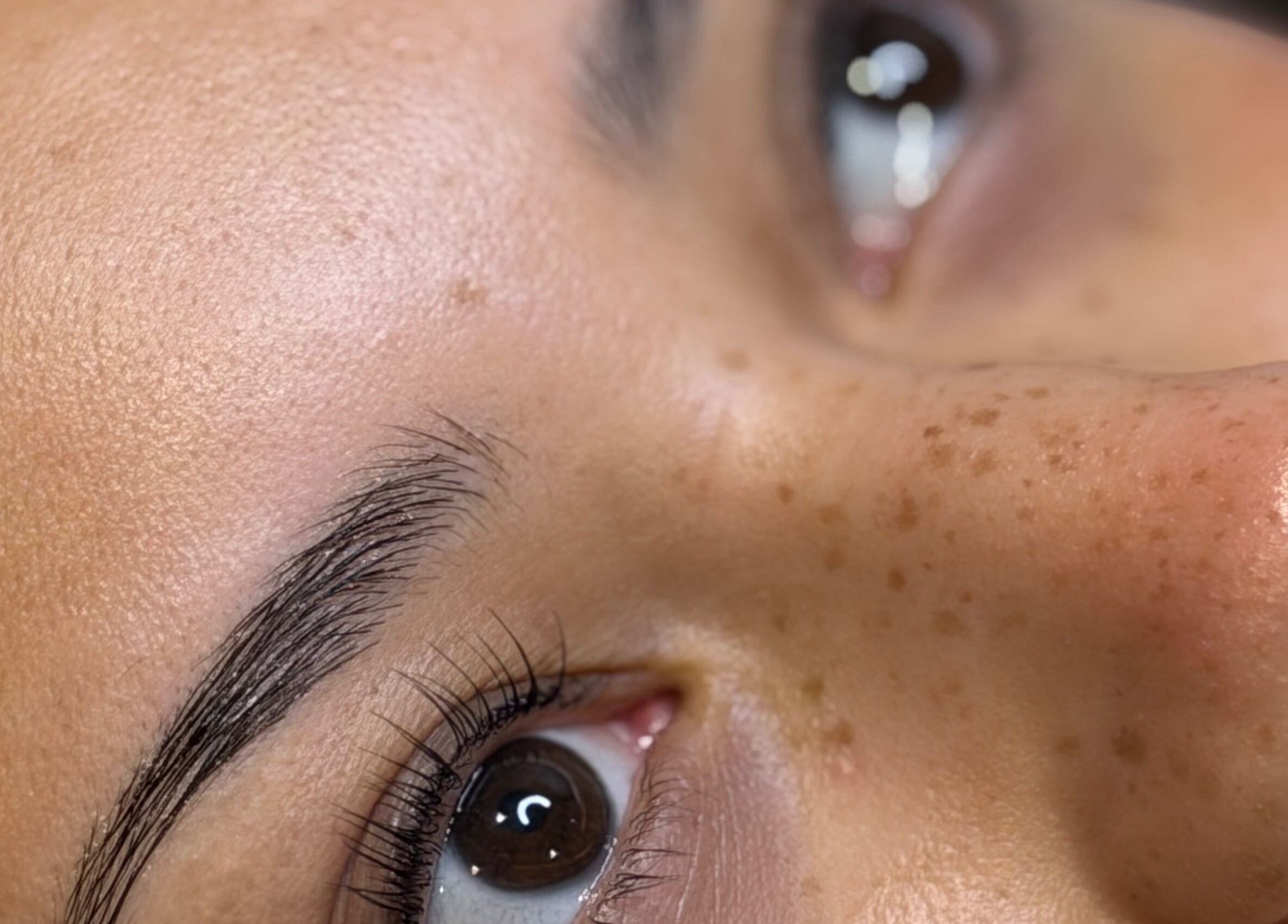 Close-up of a glowing skin treatment at FLD Beauty, Stansted Mountfitchet, England, GB.