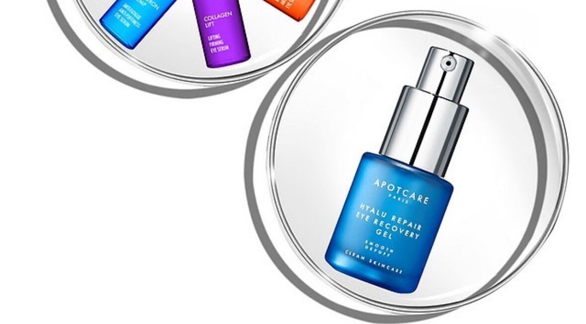Eye serum bottles at CS Tan, Melbourne, Victoria, AU, featuring vibrant colors and sleek design.