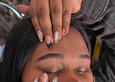 Elegant manicure at The Beauty Box, Cape Town, Western Cape, ZA.